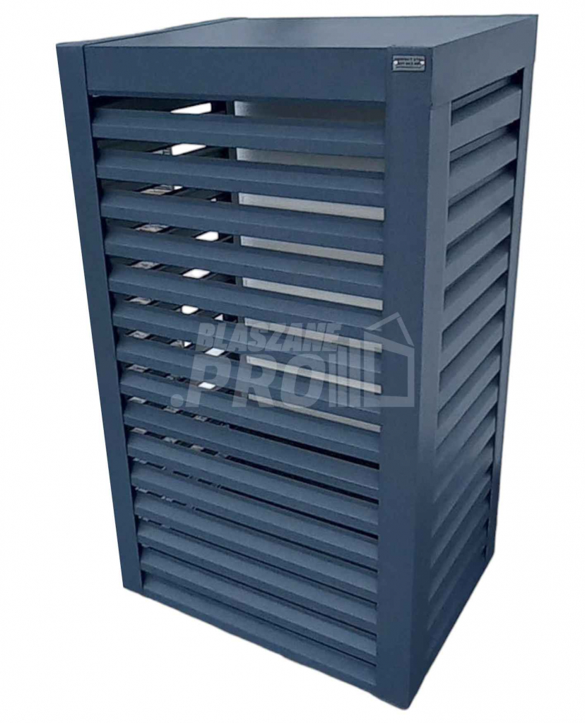 Osłona pompy ciepła 90x50x180 cm  antracyt  GP325 Jastrowie - zdjęcie 1