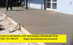 Wylewki betonowe , Jastrych , Posadzki Mixokretem Pruszków - zdjęcie 3