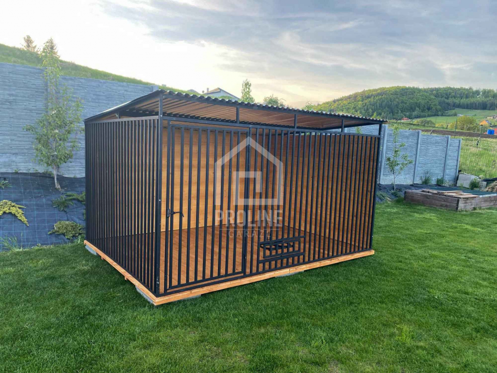 Kojec dla Psów 3x2 - Zabudowa Drewnem - drewniana podłoga PLG125 Rzeszów - zdjęcie 3