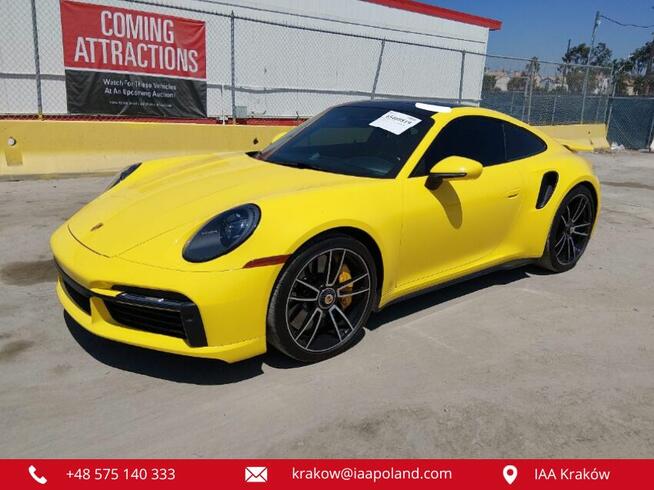 PORSCHE 911 TURBO S 2022 / 3.8L / 659 KM / V6 / 4X4 / Kraków - zdjęcie 2