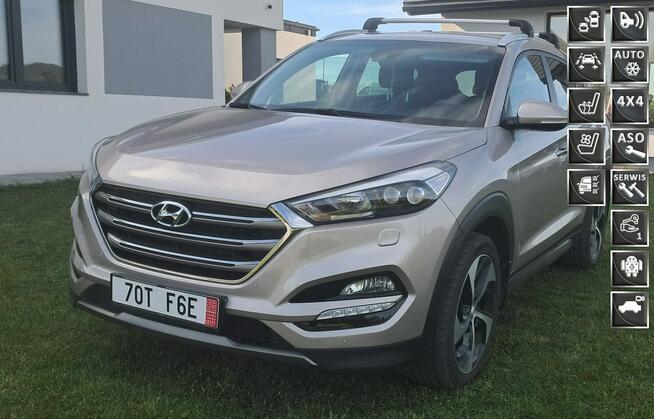 Hyundai Tucson 1.6 Benzyna 4×4 177 KM Serwis Cisiec - zdjęcie 1