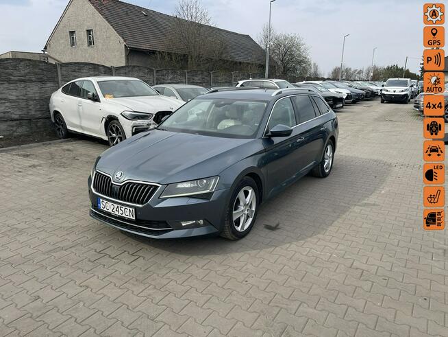 Škoda Superb Salon PL Style 4x4DSG Skóra Podgrzewanie CANTON 190KM Gliwice - zdjęcie 1