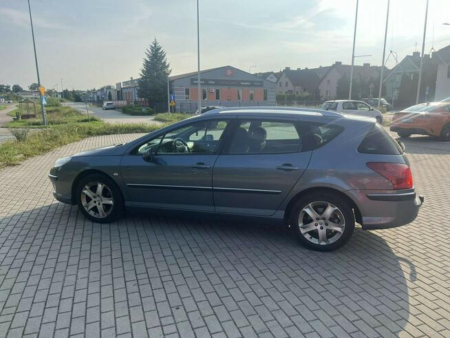 Peugeot 407 SW Sprawna klimatyzcja - 2.0hdi - 2006r - Hak Głogów - zdjęcie 9