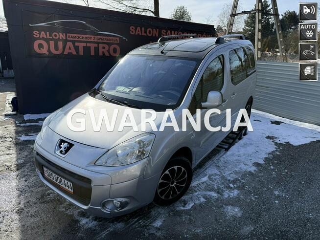 Peugeot Partner TEPEE. PANORAMA DASZKI .KLIMATRONIC. 1.6 HDI. Rybnik - zdjęcie 1