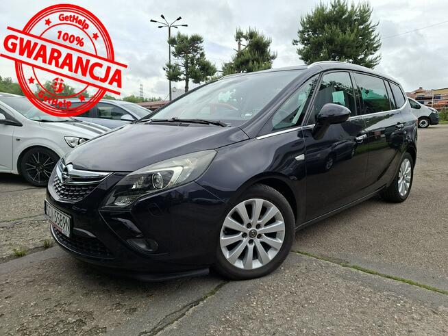 Opel Zafira Klimatronic 2-stref, Nawigacja, PDC 2x, Hak, 2 kpl. kół Cieszyn - zdjęcie 1