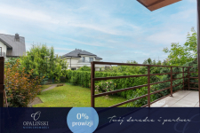 Dom szeregówka narożna z ogrodem i garażem