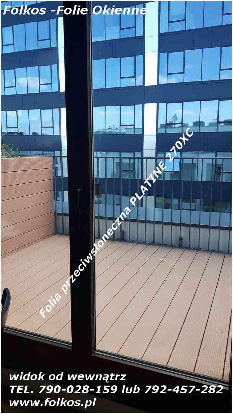 Folia Chrome 270 XC - Folie przeciwsłoneczne zewnętrzne Warszawa Oklej Białołęka - zdjęcie 3