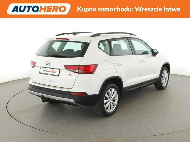 Seat Ateca DSG klima auto grzane fotele czujniki parkowania hak Warszawa - zdjęcie 7