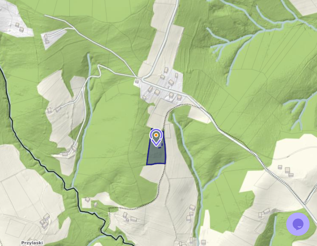 Działka Wojakowa bez pośredników – 68 arów rolno-inwestycyjna, 198tys. Wojakowa - zdjęcie 6