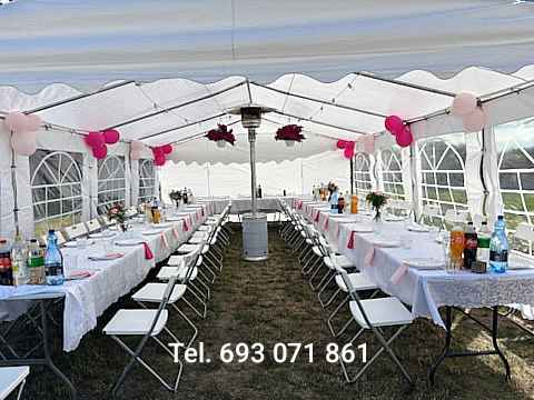 Namioty imprezowe wraz z wyposażeniem do wynajęcia Konin - zdjęcie 1