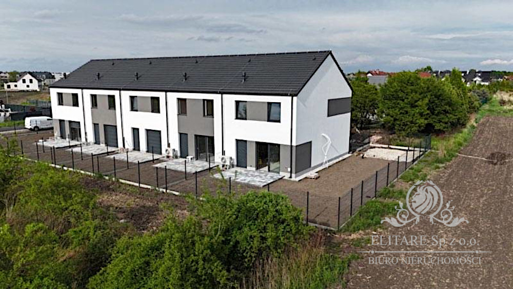 DOM szereg środkowy 102,50m2 z działką 148m2m2, Iwiny Siechnice Iwiny - zdjęcie 3