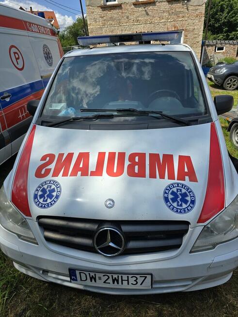 Ambulans Mercedes - Benz Vito 2014, hak, faktura VAT, karetk Nowa Ruda - zdjęcie 3