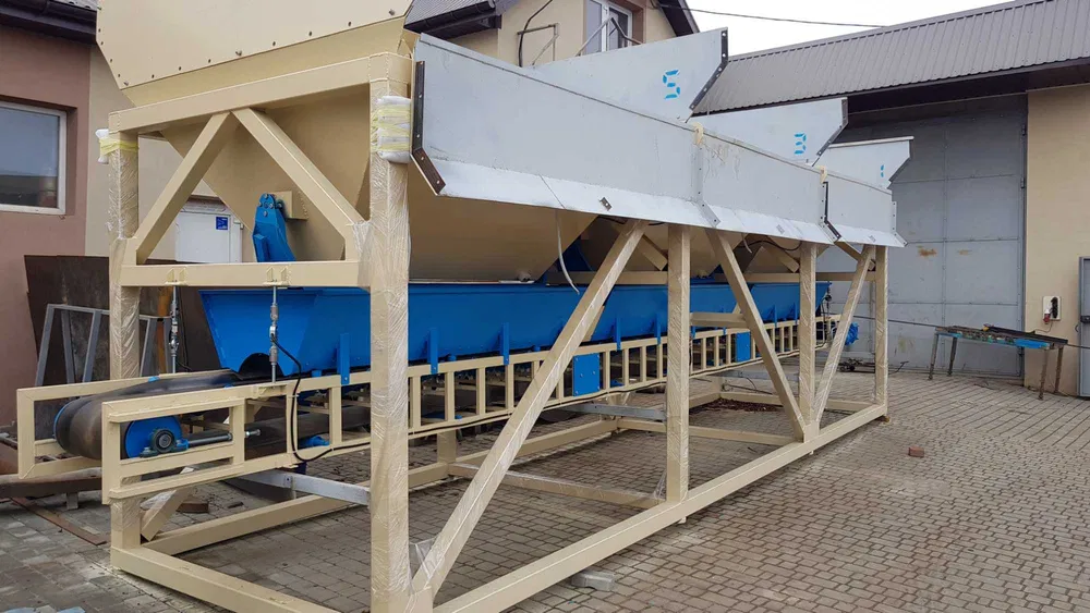 Kosz zasypowy dozujący kruszywo ADM-1500, Zespół ważąco dozujący Rembertów - zdjęcie 4