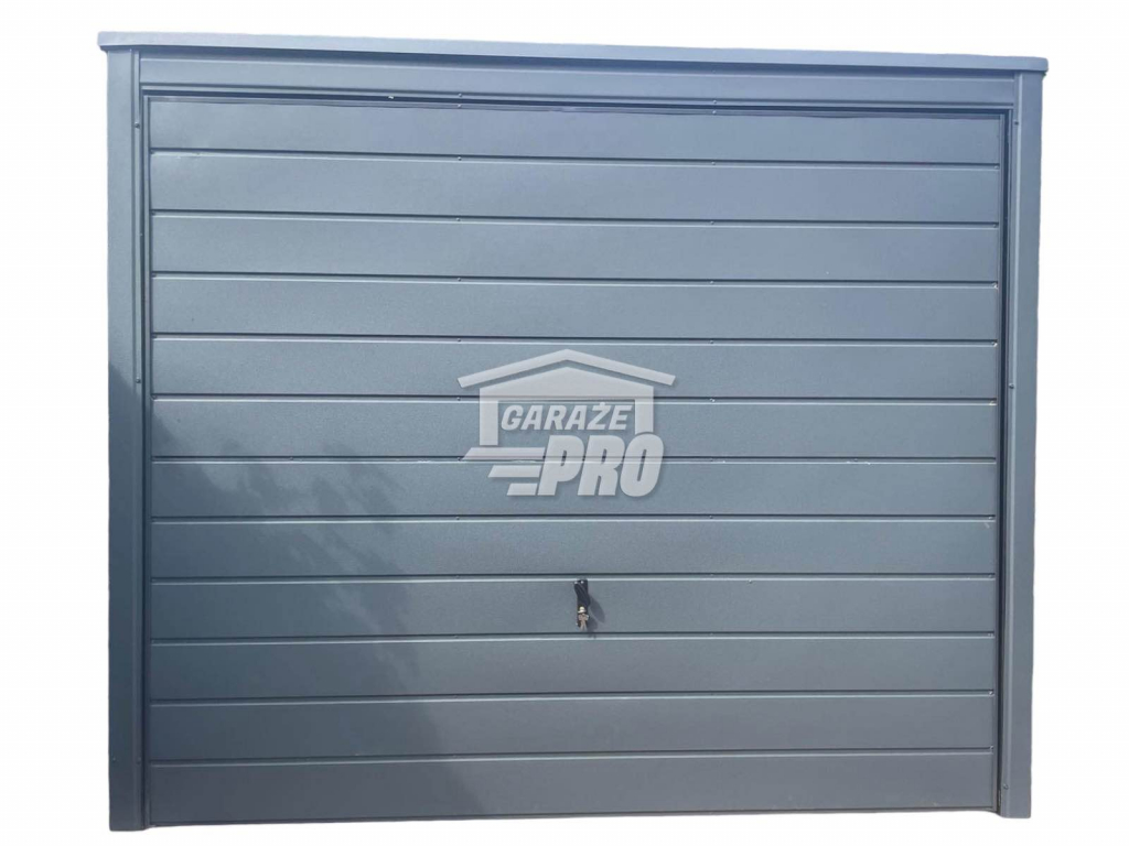 Garaż blaszany 3x8 brama uchylna +drzwi Dach spad w tył GP107 Stare Miasto - zdjęcie 1