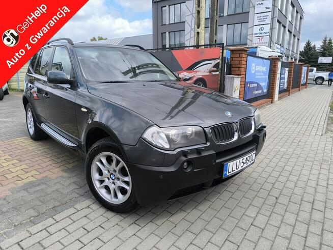 BMW X3 2.0d 150KM 4x4 Klimatronic Navi Skóra Łuków - zdjęcie 1