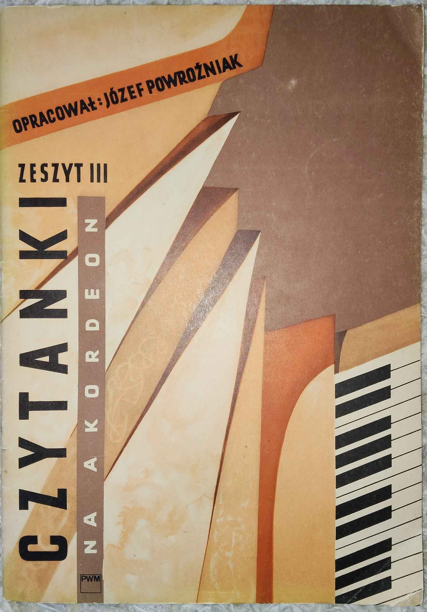 Czytanki na Akordeon z. 3 - J.Powroźniak Szczecin - zdjęcie 1