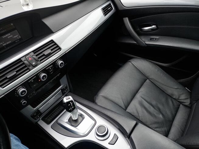 BMW seria 5E61 lift20D 177km 2008r.Automat, Skóry, Panorama Radzymin - zdjęcie 9