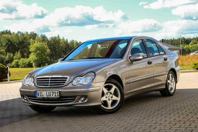 Mercedes C 180 143KM Kompressor Podgrzewane Fotele Tempomat Parktronik Ostrów Mazowiecka - zdjęcie 6