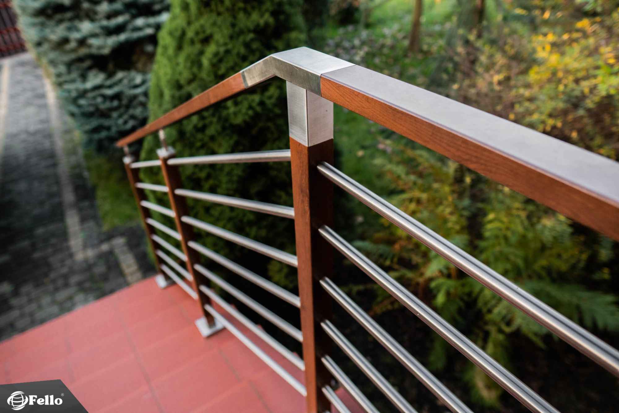 Balustrada tarasowa Fello STANDARD balkon taras aluminium barierka Mogilany - zdjęcie 6