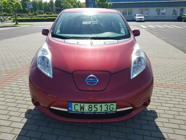 Nissan Leaf 24kWh z Baterią Kamera Zadbany Zarejestrowany Włocławek - zdjęcie 2