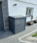 Osłona klimatyzatora - pompy ciepła 80x50x130 cm antracyt TS551 Leszno - zdjęcie 2