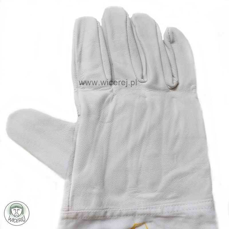 Skórzane Rękawice Pszczelarskie Długie Rozmiar XS,S,M,L,XL, XXL Jaśliska - zdjęcie 3