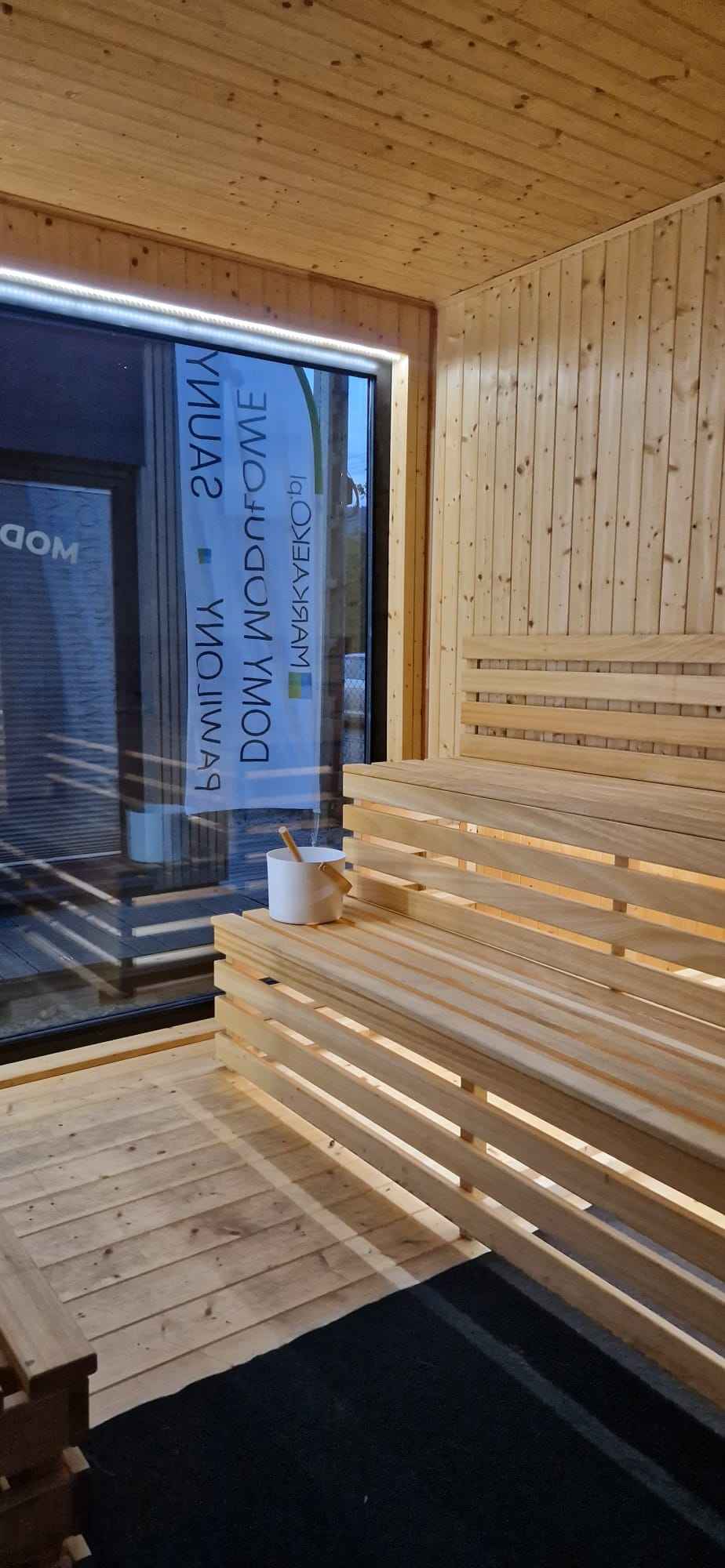 SAUNA OGRODOWA Z TARASEM – oferta po ekspozycyjna Jeleśnia - zdjęcie 7