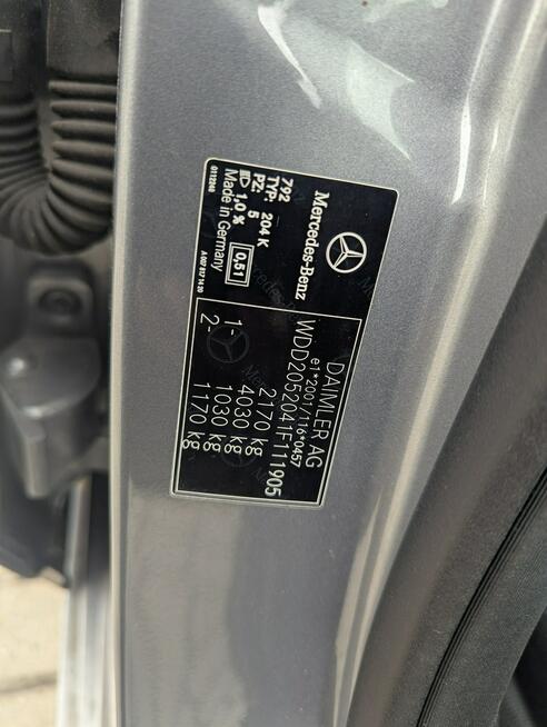 Mercedes C 220 220 170 KM/serwisowany/bezwypadkowy/zarejestrowany Biała - zdjęcie 11