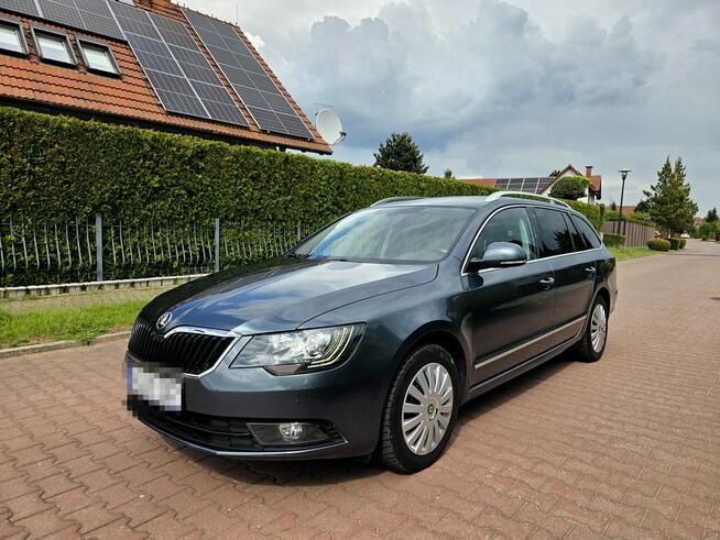 Škoda Superb LIFT Kombi 2.0TDI 140KM 2015r Xenon, Skóry, Manual Tychy - zdjęcie 1
