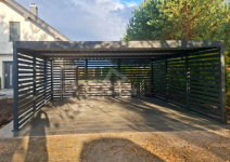 CarPort PREMIUM - wiata samochodowa 6x6  dodatkowa zabudowa CP125 Suwałki - zdjęcie 6