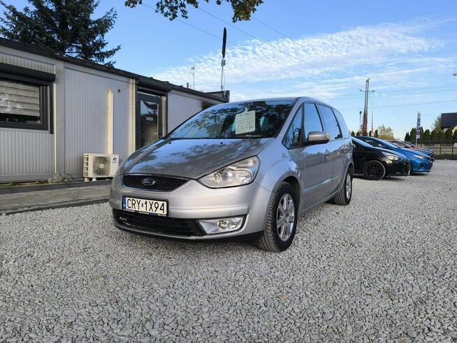 Ford Galaxy 2.0 TDCi 131KM 7 os ISOFIX KLIMA TEMPOMAT HAK OKAZJA 2006r Pabianice - zdjęcie 1