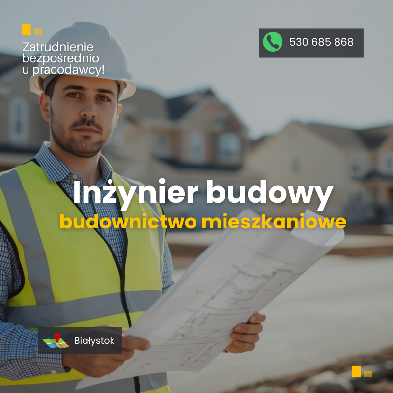 Inżynier / Inżynierka budowy Myślenice - zdjęcie 1