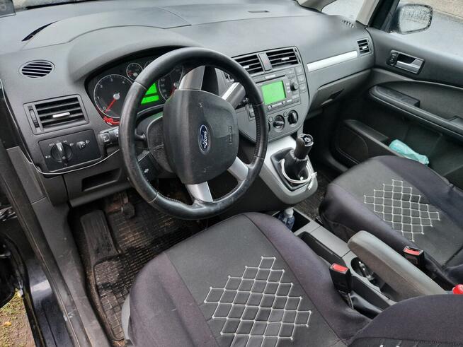 Zadbany czarny Ford C-max 1,8 tdci 2005 możliwa zamiana Ciechocinek - zdjęcie 7