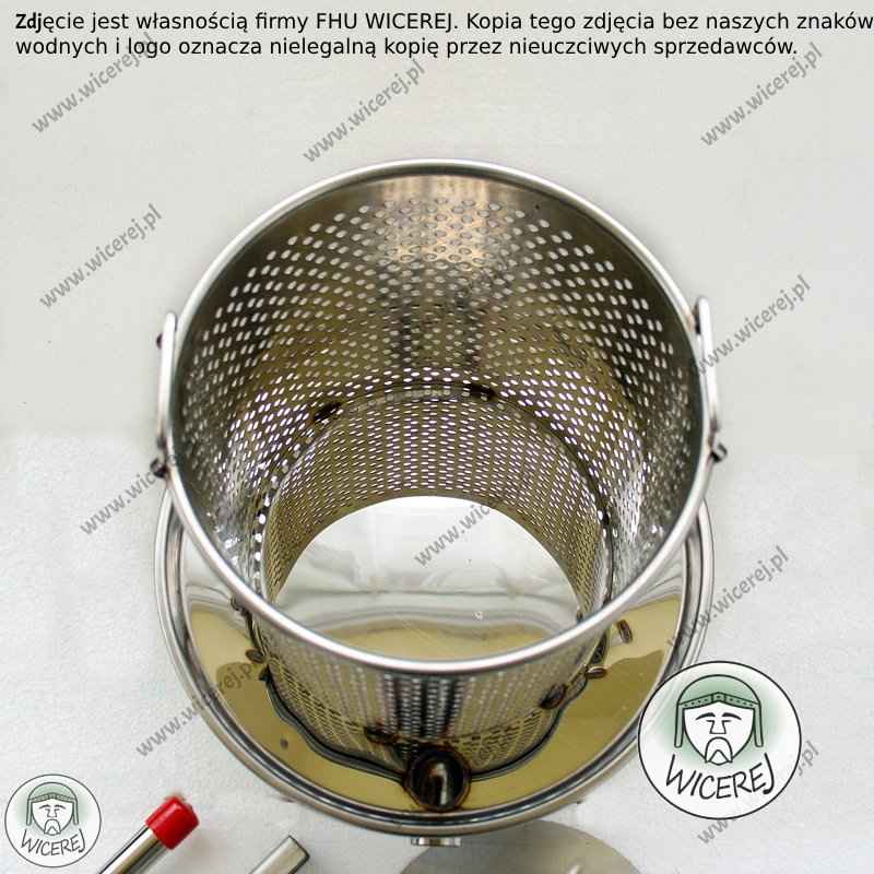 Prasa ręczna do wosku, odsklepin i owoców nierdzewna praska wyciskarka Jaśliska - zdjęcie 10