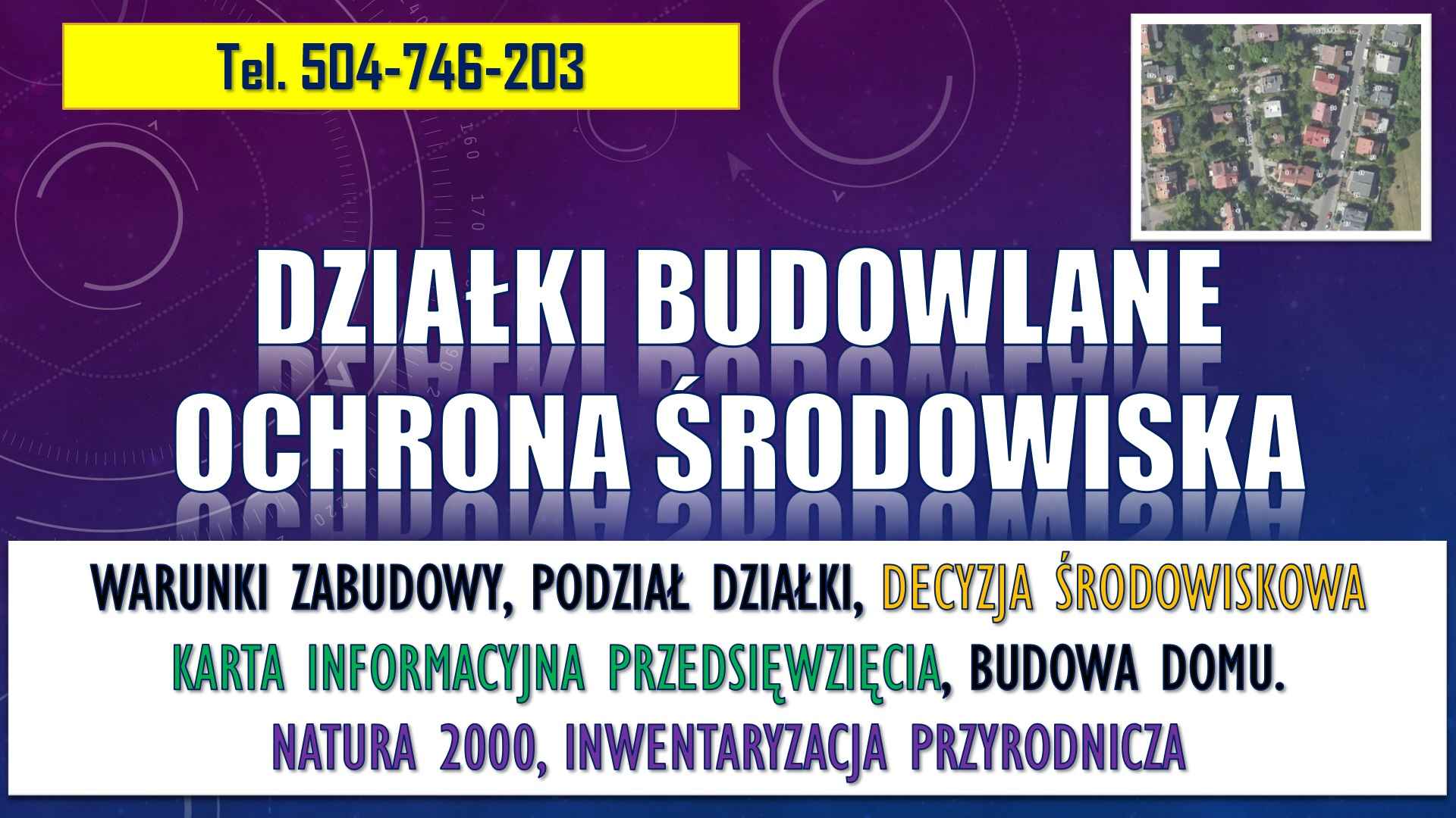 Karta informacyjna przedsięwzięcia t 504-746-203, Natura 2000, działki Psie Pole - zdjęcie 1