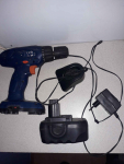 Wkrętarka + ładowarka + bateria + zasilacz