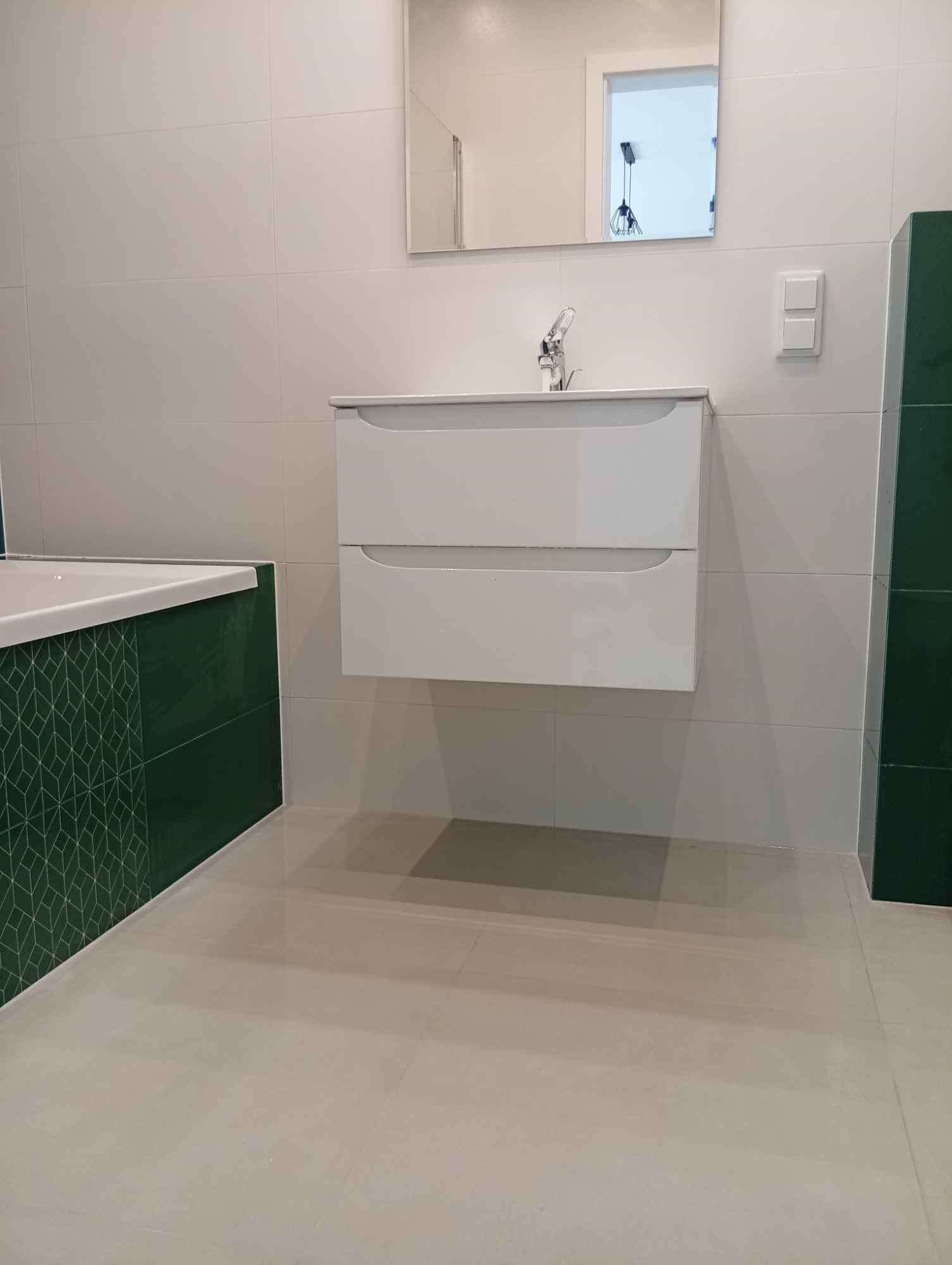 Usługi remontowe wykończenia wnętrz łazienki flizowanie Niepołomice - zdjęcie 5