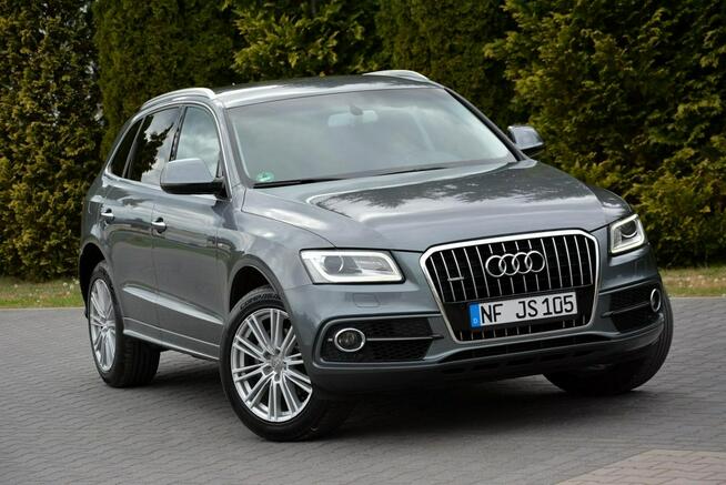Audi Q5 S-Line bi-Xenon Ledy Navi Skóry Kamera Alu 19"Nowe Opony Ostrów Mazowiecka - zdjęcie 9