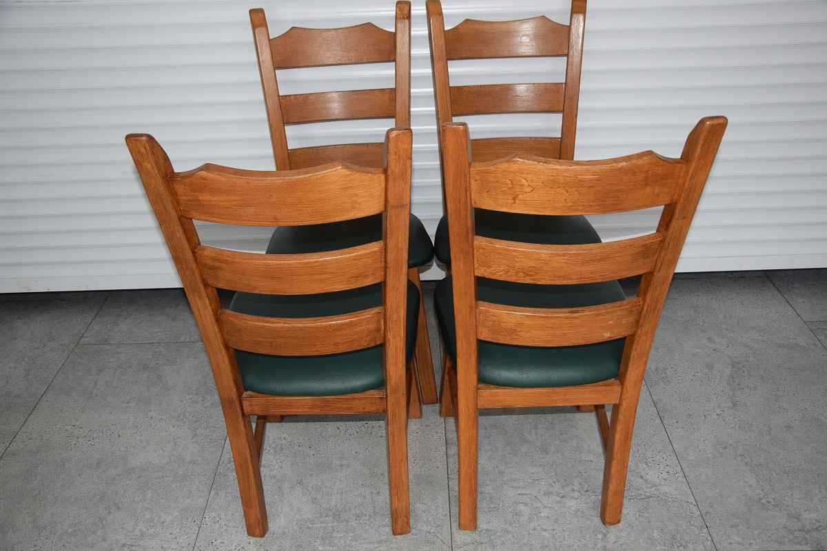 krzesła dębowe 4 sztuki - jak nowe Olsztyn - zdjęcie 3