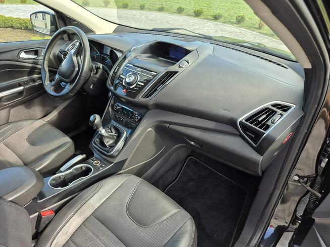 Ford Kuga ledy navi manual kamera grzane fotele szyba euro5 140km Drelów - zdjęcie 8