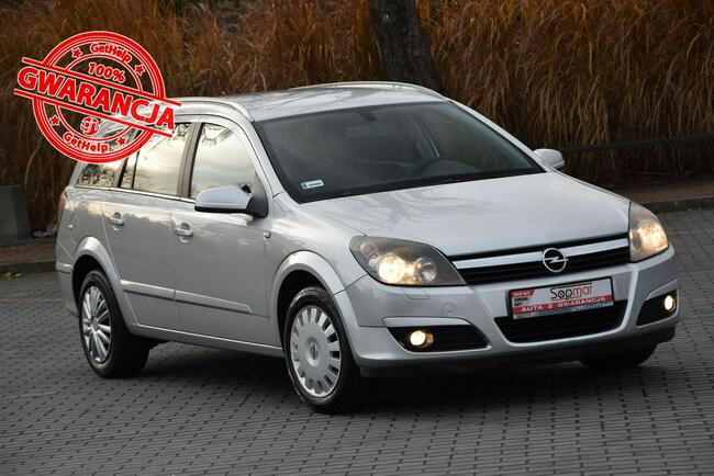 Opel Astra Elegance 1.6 105KM 2004r. Skóra Klima Chrom Kampinos - zdjęcie 1