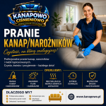 CZYSZCZENIE KANAPY/SOFY/NAROŻNIKA