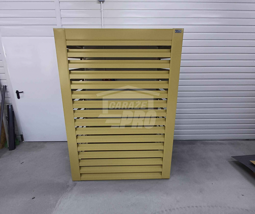 Osłona pompy ciepła 90x40x140 cm żółty Zabudowa GP502 Gdańsk - zdjęcie 4