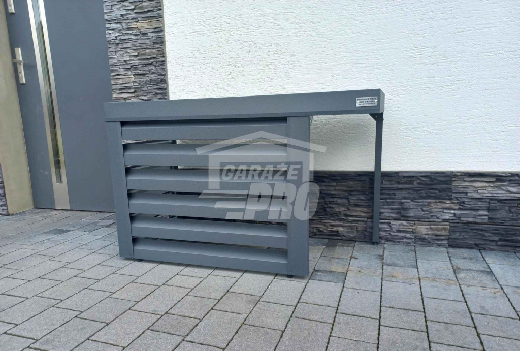 Osłona klimatyzatora - 80x40x70 cm antracyt - niepełna zabudowa GP297 Gdynia - zdjęcie 5