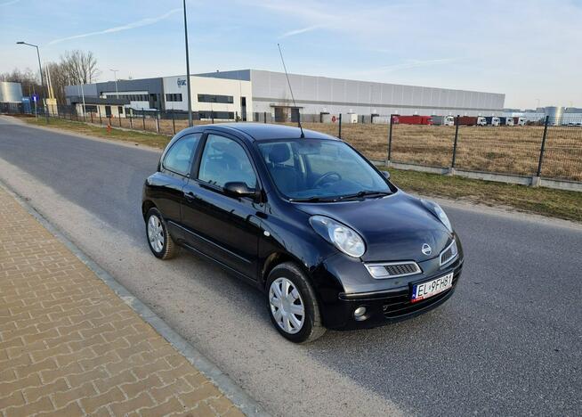 Nissan Micra 1.5DCi 2008r Klim FILM Bardzo Ekonomiczny Sprawny Pabianice - zdjęcie 2