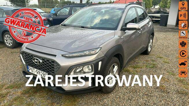 Hyundai Kona zarejestrowana, klima, gwarancja, 90 tys.km! Zbąszyń - zdjęcie 1