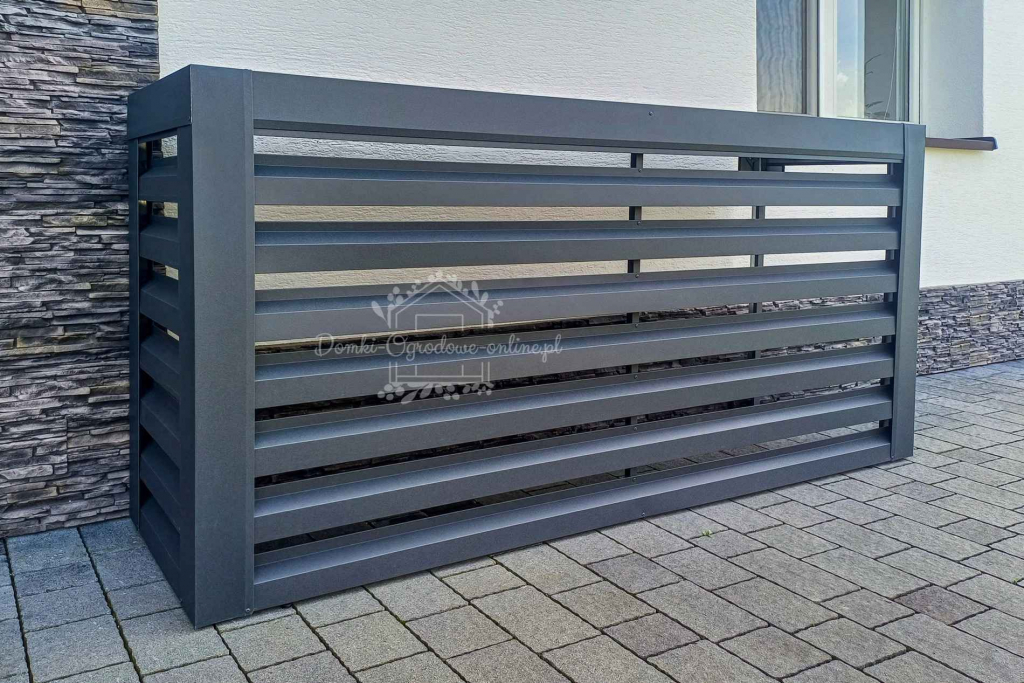 Osłona Klimatyzatora 100x50x60cm Antracyt  Zabudowa Klimatyzacji ID854 Rybnik - zdjęcie 4