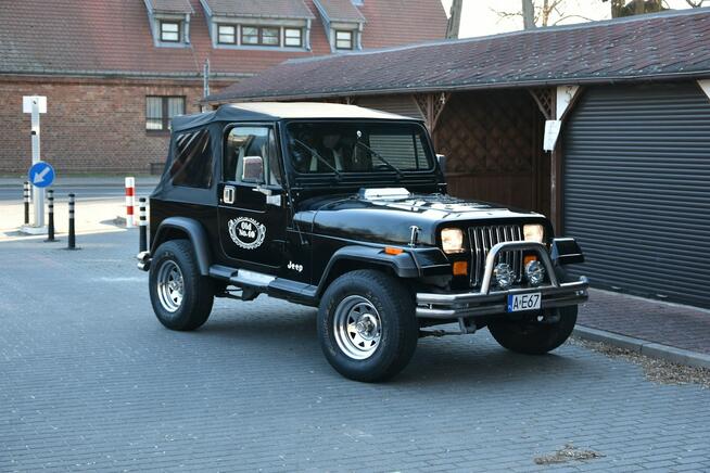 Jeep Wrangler YJ 2.5 125KM Manual 1991r. 4x4 Skóra OKAZJA Kampinos - zdjęcie 1
