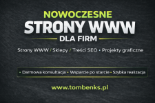 Stworzę stronę WWW, Sklep Online, Projekty Graficzne