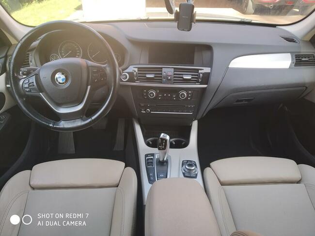 BMW X3, 4x4, automat, salon Polska, pierwsza rej 2013 Piła - zdjęcie 1